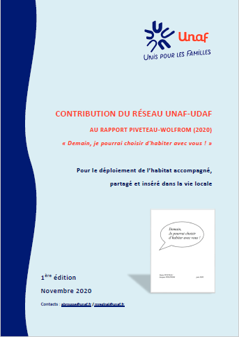 Habitat inclusif Rapport Piveteau Wolfrom : contribution Unaf