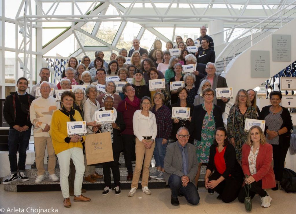 Photo de groupe Journée de bilan Lire et faire Lire