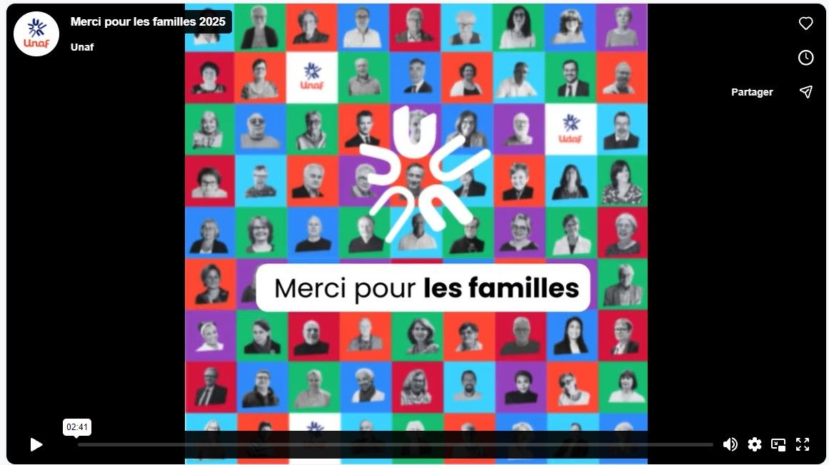 Merci pour les familles ! | Unaf