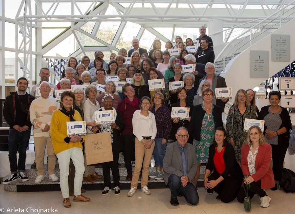 Photo de groupe Journée de bilan Lire et faire Lire