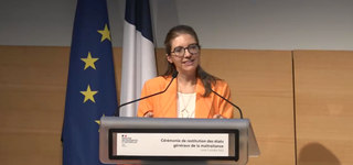 Aurore Bergé, ministre des solidarités et des familles
