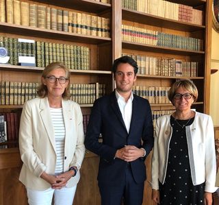 Rencontre Unaf avec Gabriel Attal, ministre