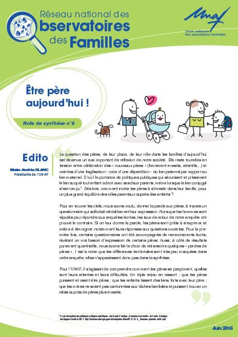 Être père aujourd'hui