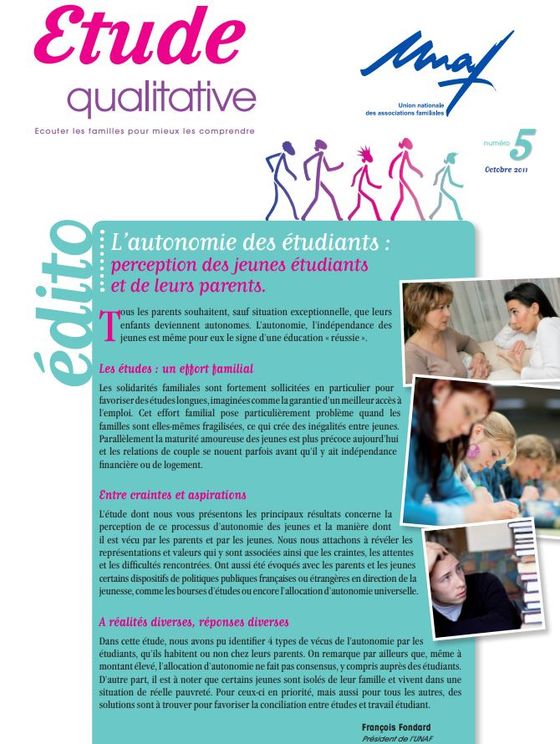 Etude qualitative 5 : Autonomie des étudiants