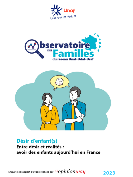Observatoire des familles, désir d'enfant
