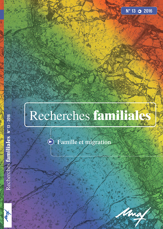 Recherches familiales n°13 : Familles et migration