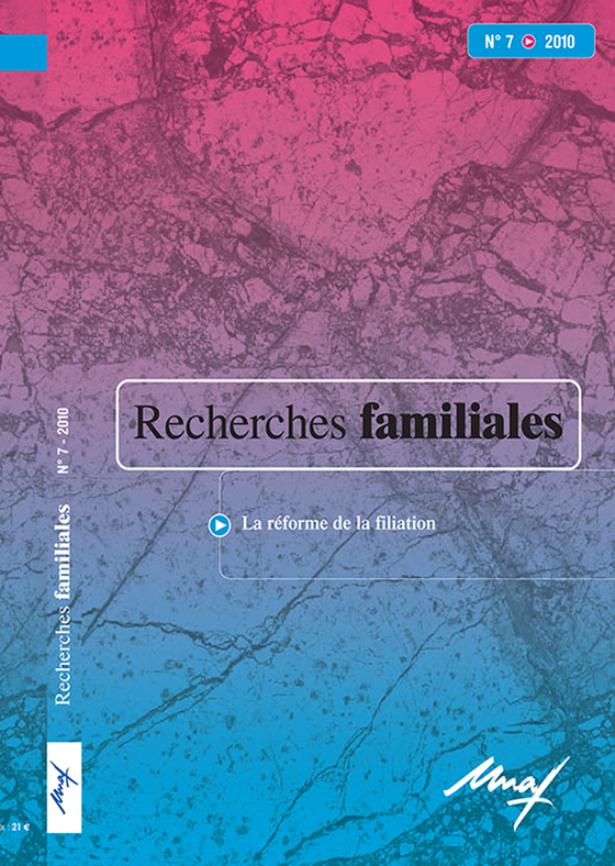 Recherches familiales n°7