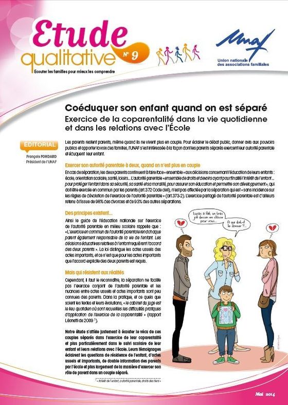 Coéduquer son enfant quand on est séparé