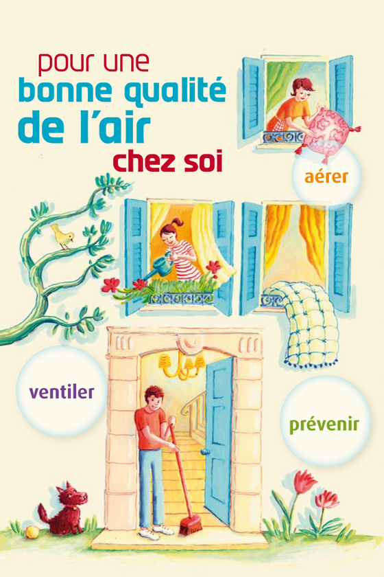 Guide Pour une bonne qualité de l'air chez soi