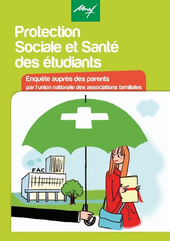 Protection sociale et santé des étudiants : enquête auprès des parents par l'union nation des associations familiales